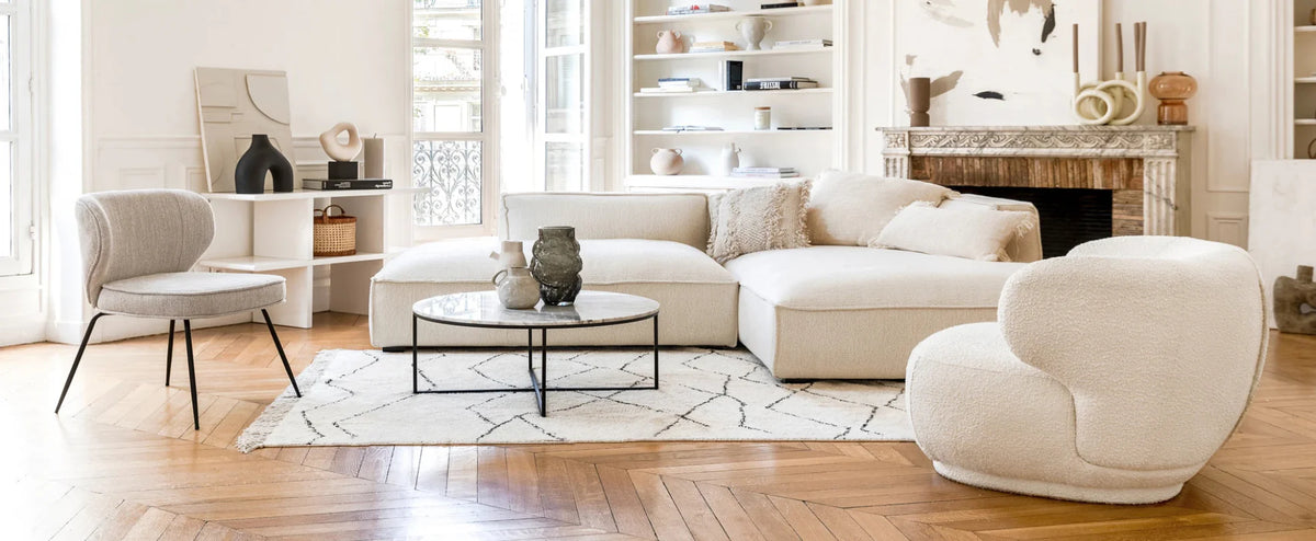 Quel canapé choisir pour un salon design et intemporel ?