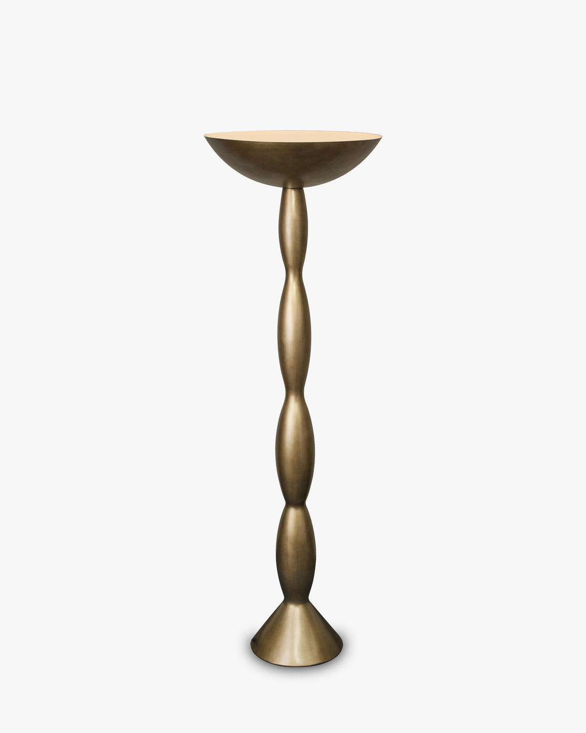 Lampadaire Ardenia - bronze brossé - vue de face, angle différent