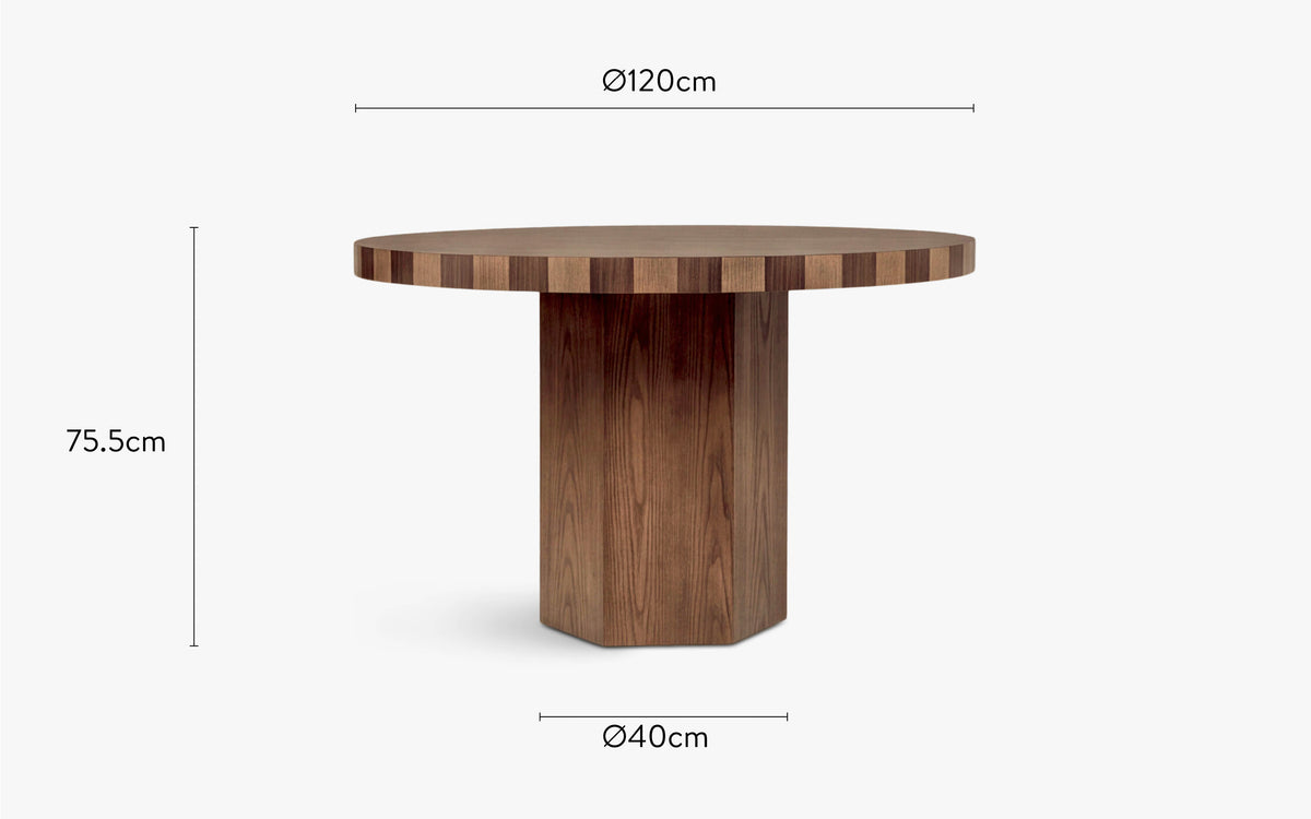 dimensions table à manger modanata